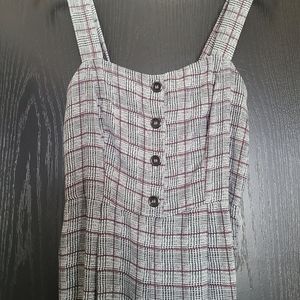 Plaid Romper